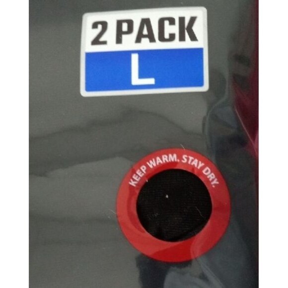 Mens Size L 2 Pack Base Layer Pants Black Quick Dry Heat Retention Anti-Odor NEW - Picture 3 of 11